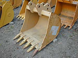 Details about   New 36" Backhoe Bucket for a John Deere 410D with Coupler Pins NO Teeth 