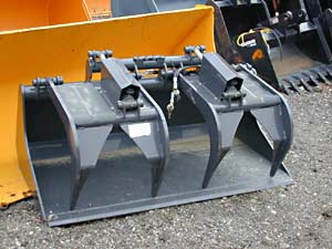 60″ Skid Steer Loader Grapple Bucket