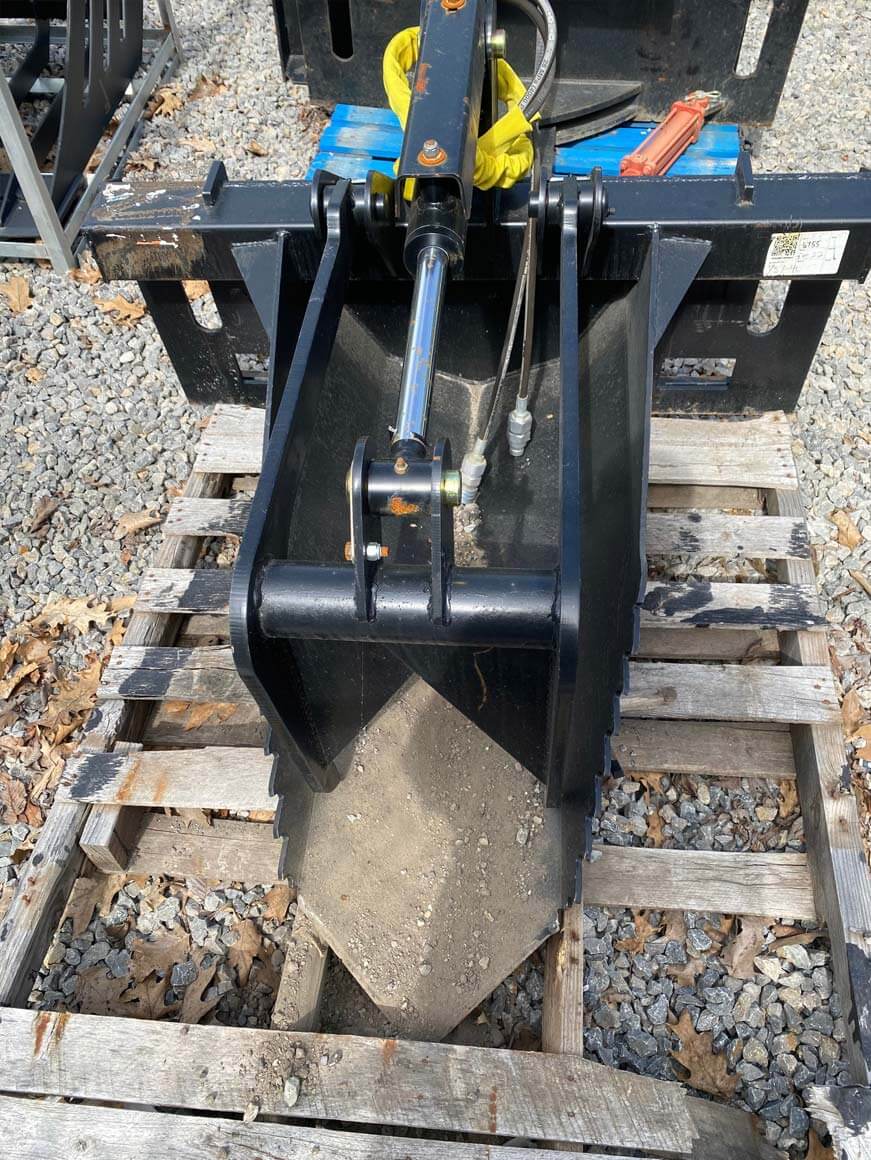 New Grapplpe stump bucket